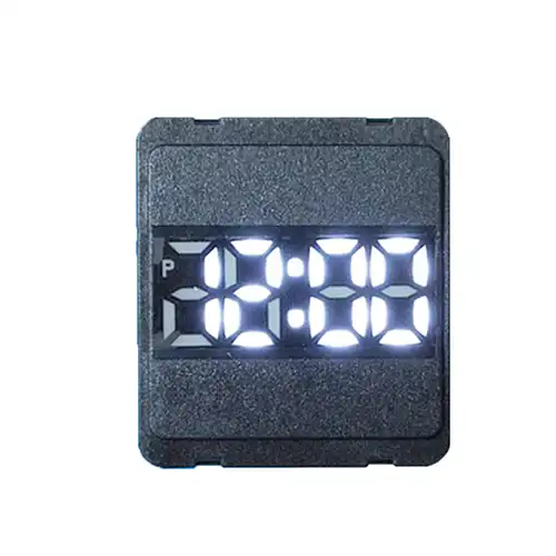 Gerakan Jam Tangan Elektronik Keypad LED Biru